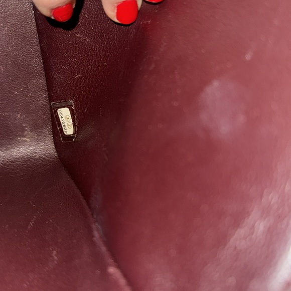 Classic Black Caviar Double Flap Chanel Jumbo - Picture 9 of 9